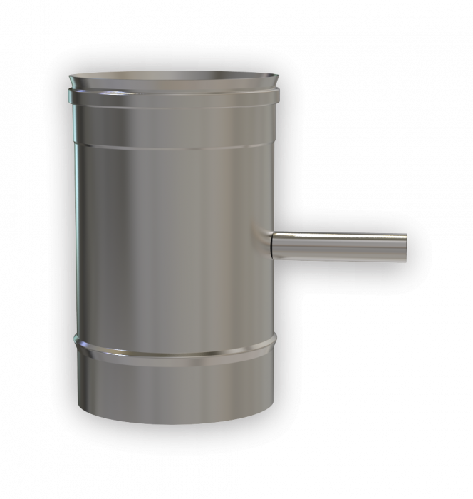 EW PLUS Längenelement mit Kondensatfalle horizontal